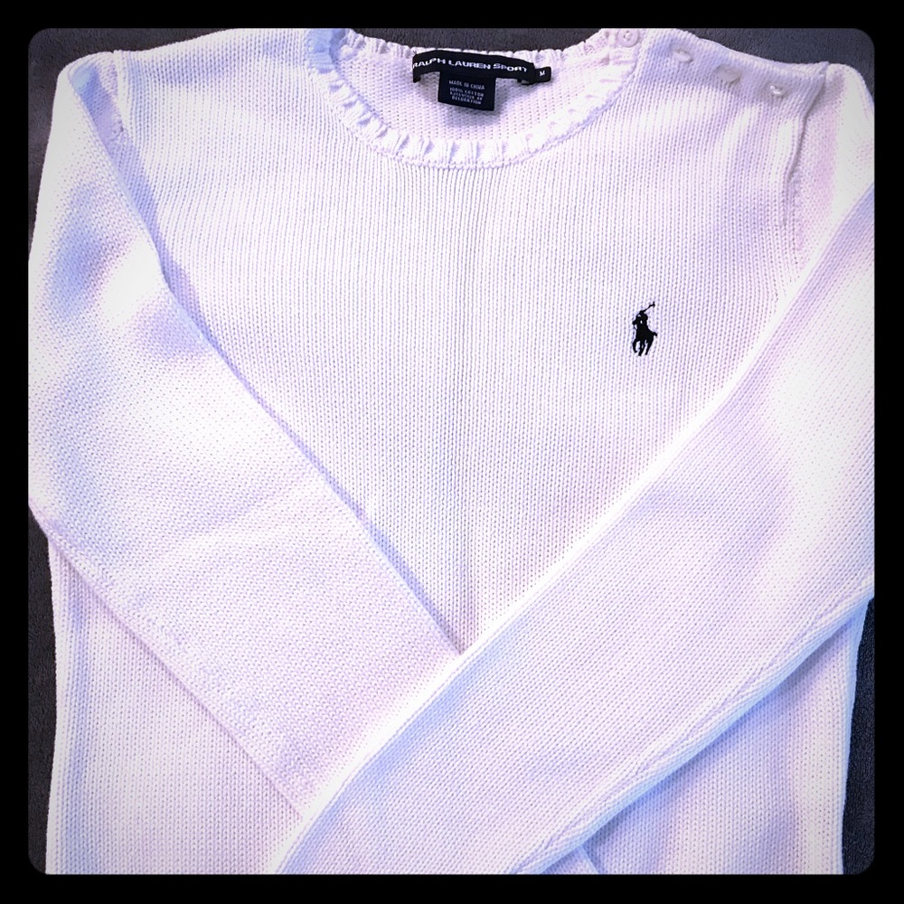 Ralph Lauren white sweater